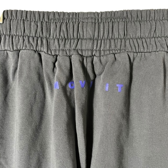MOTHER The Knock Out Ankle Jogger Sweatpants in Faded Black - Picture 6 of 13